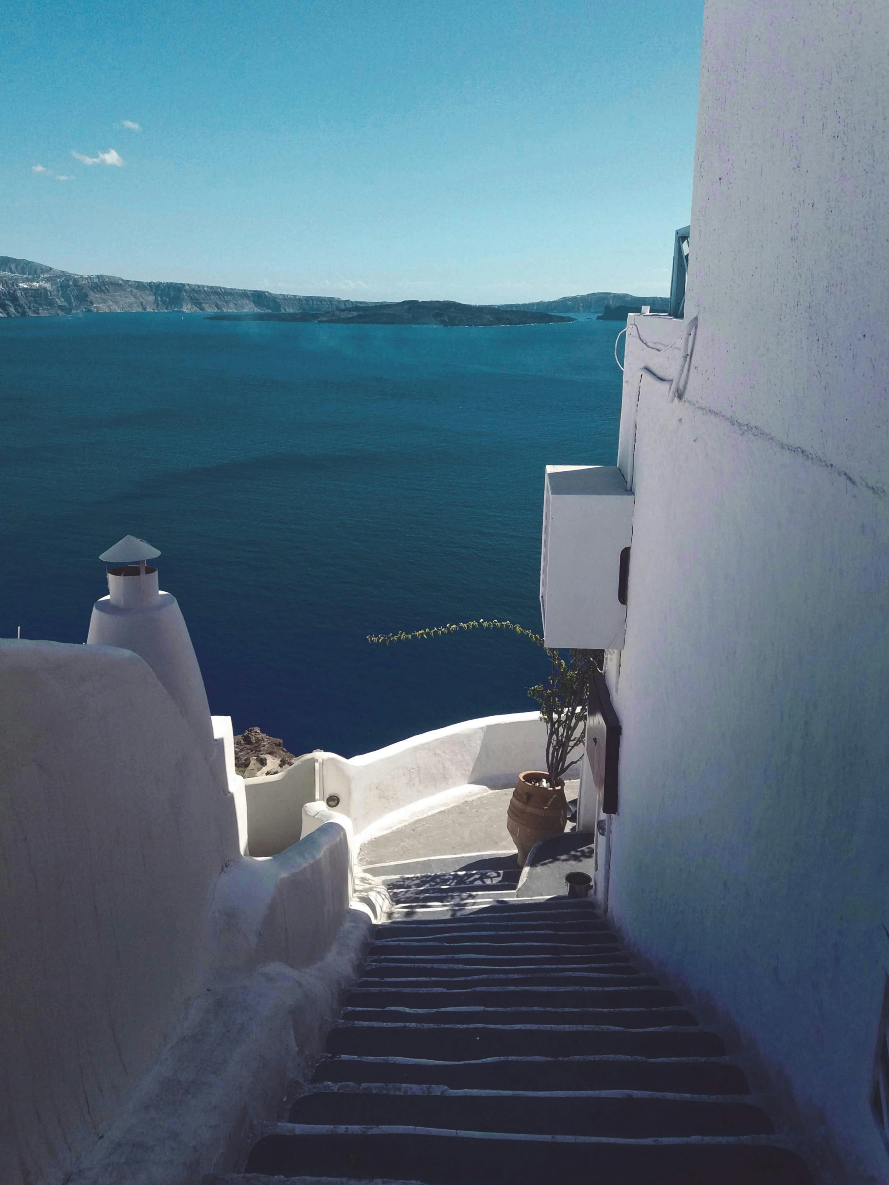 Ocean view from house